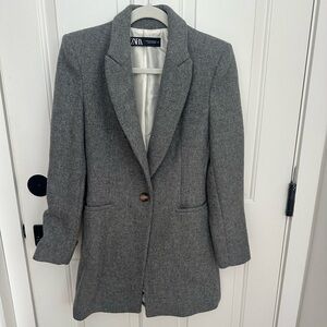 Zara Women's Gray  Coat